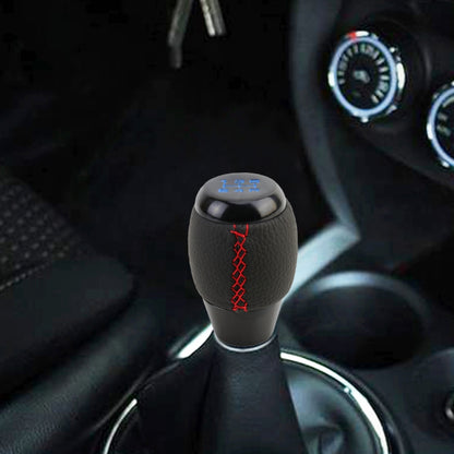 Universal Car Leather Metal Gear Shift Knob Modified Car Auto Transmission Shift Lever Knob - Shift Knob by PMC Jewellery | Online Shopping South Africa | PMC Jewellery | Buy Now Pay Later Mobicred