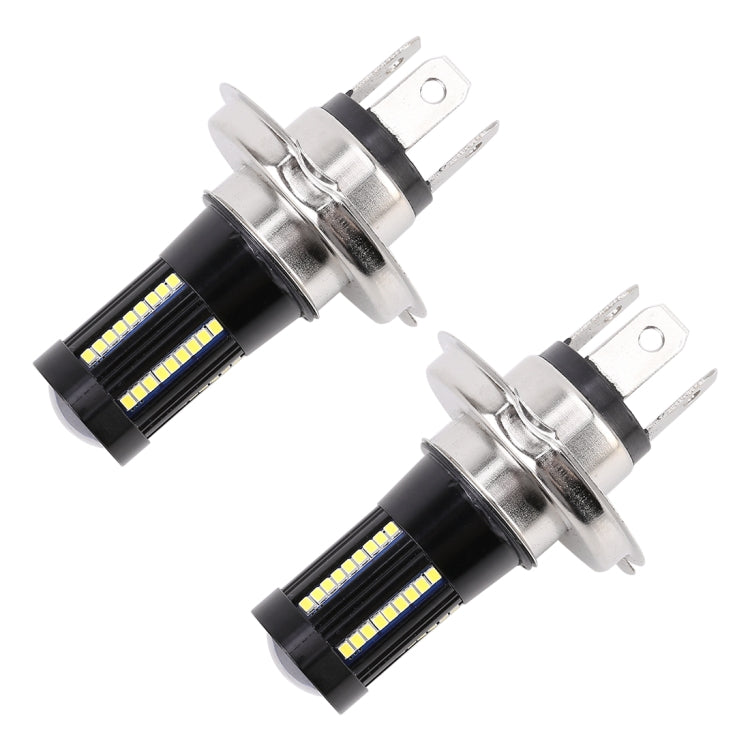 2 PCS H4 DC9-16V / 8.2W(H) 2.7W(L) / 6000K / 655LM Car Auto Fog Light 66LEDs SMD-2016 Lamps - Fog / Driving Lights by PMC TechLife | Online Shopping South Africa | PMC TechLife | Buy Now Pay Later Mobicred