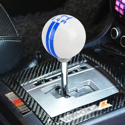 Universal Vehicle Ball Shape Modified Resin Shifter Manual 5-Speed Gear Shift Knob(Blue) - Shift Knob by PMC Jewellery | Online Shopping South Africa | PMC Jewellery | Buy Now Pay Later Mobicred