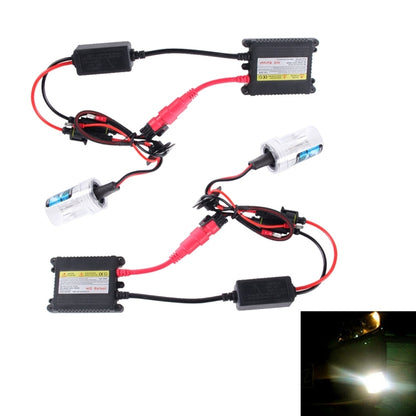 2PCS 35W H7 2800 LM Slim HID Xenon Light with 2 Alloy HID Ballast, High Intensity Discharge Lamp, Color Temperature: 4300K - Xenon Lights by PMC Jewellery | Online Shopping South Africa | PMC Jewellery | Buy Now Pay Later Mobicred