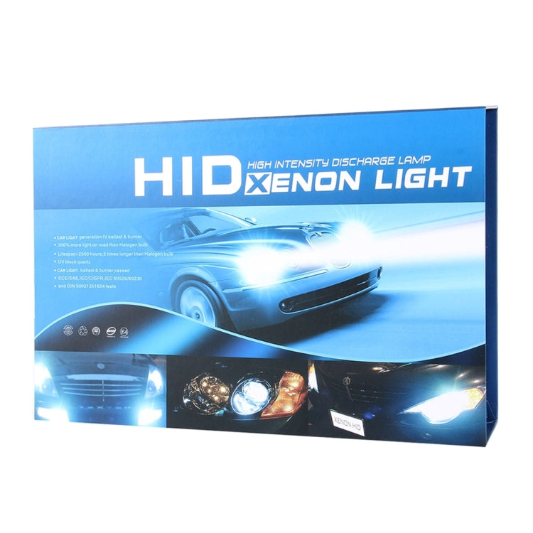 2PCS 35W HB4/9006 2800 LM Slim HID Xenon Light with 2 Alloy HID Ballast, High Intensity Discharge Lamp, Color Temperature: 6000K - Xenon Lights by PMC Jewellery | Online Shopping South Africa | PMC Jewellery | Buy Now Pay Later Mobicred