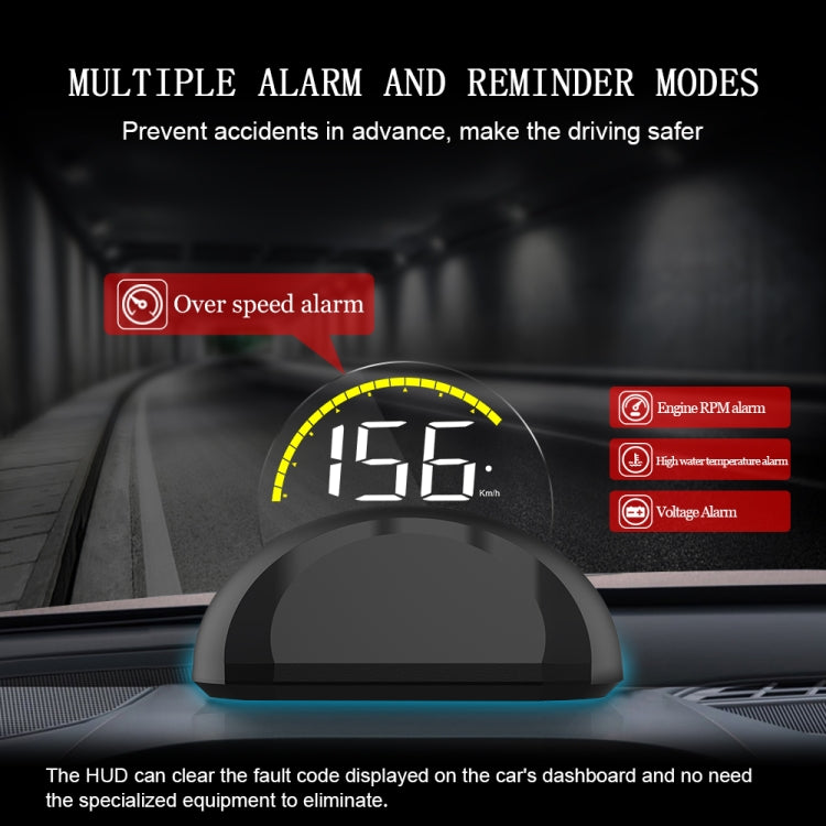 C700 2.6 inch Universal Car OBD2 HUD Vehicle-mounted Head Up Display - Head Up Display System by PMC TechLife | Online Shopping South Africa | PMC TechLife | Buy Now Pay Later Mobicred