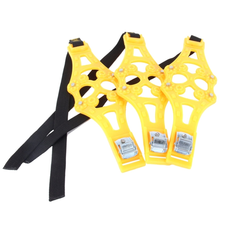 6PCS Car Snow Tire Anti-skid Chains For Family Car(Yellow) - Car Road Trouble Clearer by PMC Jewellery | Online Shopping South Africa | PMC Jewellery | Buy Now Pay Later Mobicred