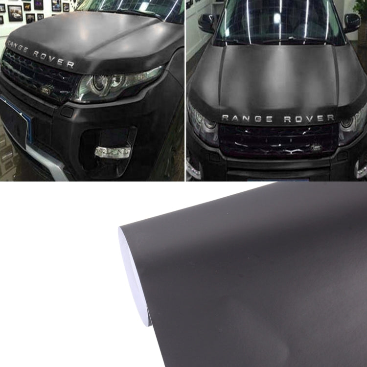 1.52m x 0.5m Ice Blue Metallic Matte Icy Ice Car Decal Wrap Auto Wrapping Vehicle Sticker Motorcycle Sheet Tint Vinyl Air Bubble Free(Black) - Auto Film by PMC TechLife | Online Shopping South Africa | PMC TechLife | Buy Now Pay Later Mobicred