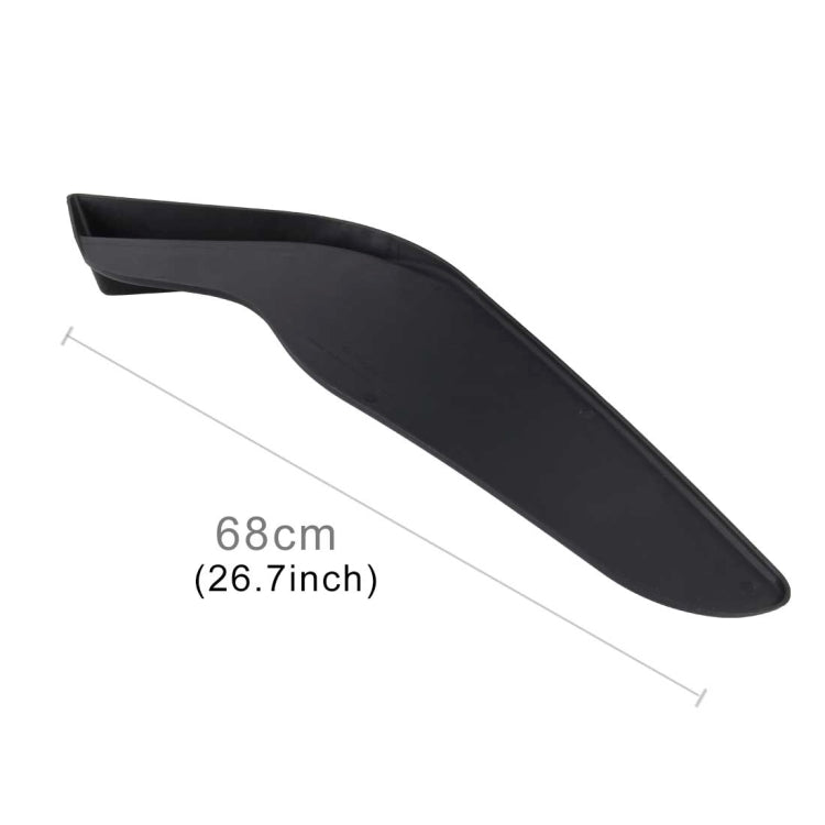 2 PCS Universal Fit Car Front Bumper Spoiler Lip Splitter Diffuser SUV ABS Front Shovel, Length: 68cm - Bumper by PMC Jewellery | Online Shopping South Africa | PMC Jewellery | Buy Now Pay Later Mobicred