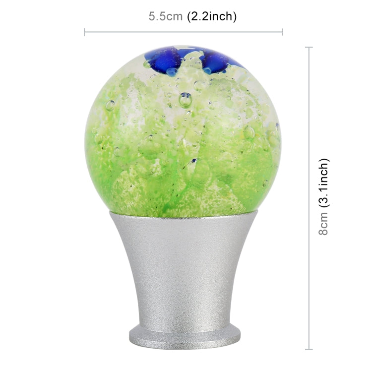 Crystal Ball Shaped Universal Vehicle Car Shifter Cover Manual Automatic Aluminum Gear Shift Knob - Shift Knob by PMC TechLife | Online Shopping South Africa | PMC TechLife | Buy Now Pay Later Mobicred