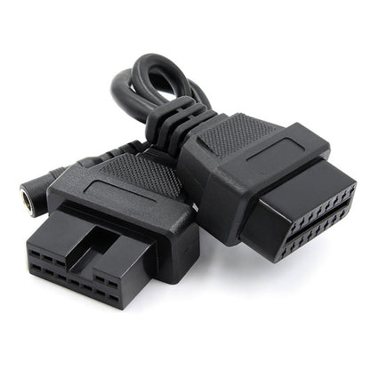 12 Pin to 16 Pin OBDII Diagnostic Cable for Mitsubishi - Cables & Connectors by PMC Jewellery | Online Shopping South Africa | PMC Jewellery | Buy Now Pay Later Mobicred