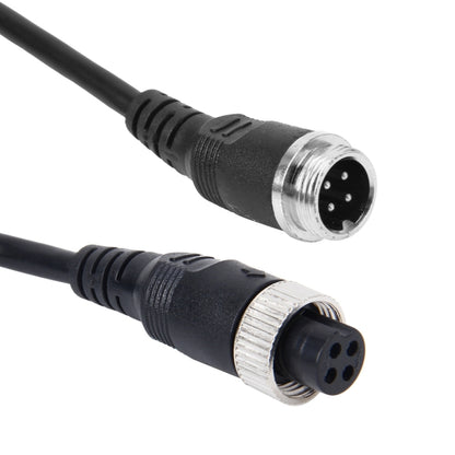 15m M12 4P Aviation Connector Video Audio Extend Cable for CCTV Camera DVR - DIY Cables by PMC Jewellery | Online Shopping South Africa | PMC Jewellery