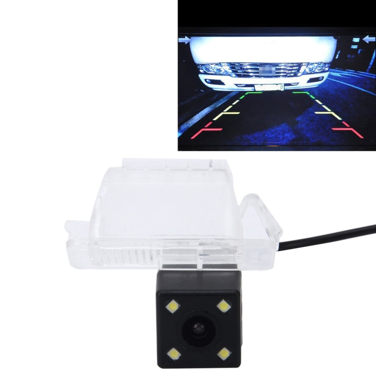 656��492 Effective Pixel NTSC 60HZ CMOS II Waterproof Car Rear View Backup Camera With 4 LED Lamps for Ford Mondeo 2010-2012 Version / Focus Hatchback 2010-2014 Version - Rear View Cameras by PMC TechLife | Online Shopping South Africa | PMC TechLife | Buy Now Pay Later Mobicred