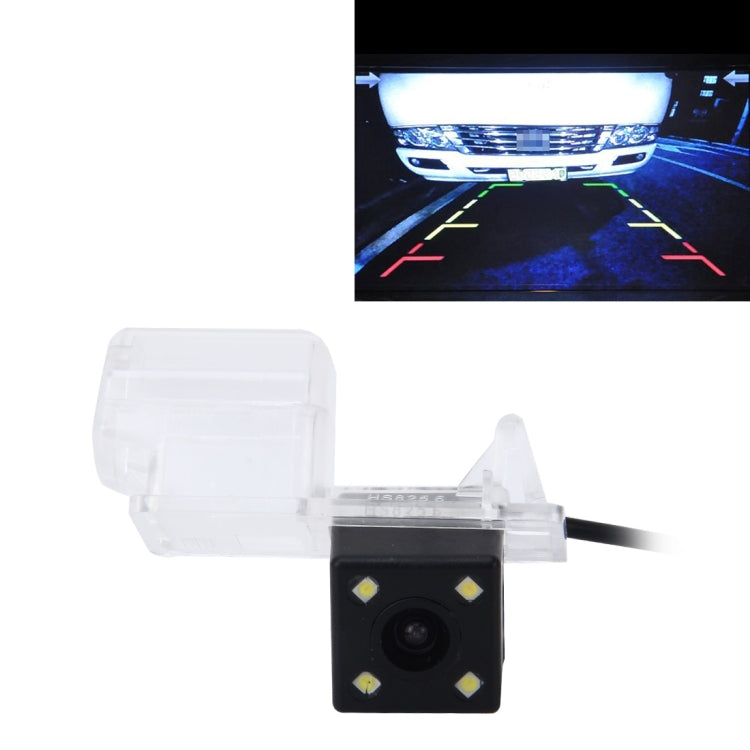 656x492 Effective Pixel  NTSC 60HZ CMOS II Waterproof Car Rear View Backup Camera With 4 LED Lamps for Ford 2013/2015 Version Mondeo - Rear View Cameras by PMC TechLife | Online Shopping South Africa | PMC TechLife | Buy Now Pay Later Mobicred