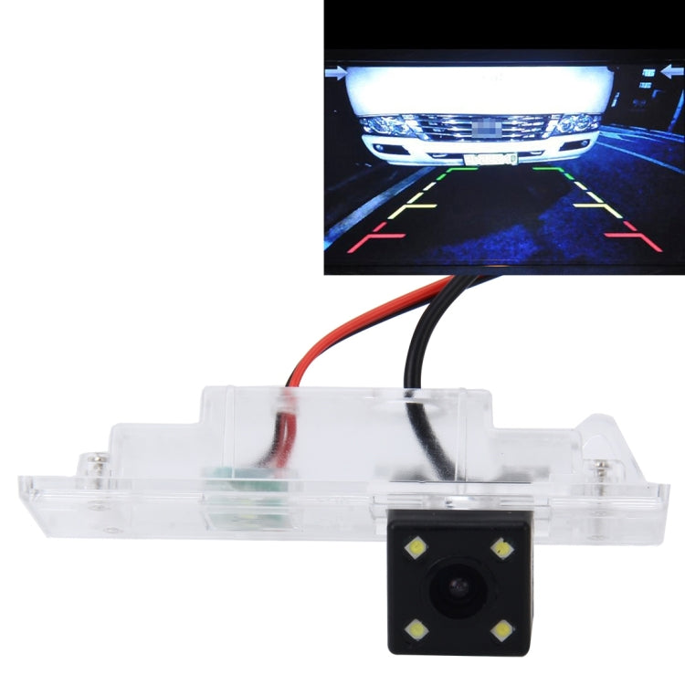 656x492 Effective Pixel NTSC 60HZ CMOS II Waterproof Car Rear View Backup Camera With 4 LED Lamps for BMW 120i/135i/640i/Z4 - Rear View Cameras by PMC TechLife | Online Shopping South Africa | PMC TechLife | Buy Now Pay Later Mobicred
