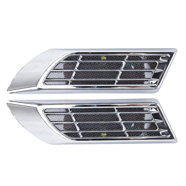 2 PCS Car Body Side Solar Decorative Colorful Strobe Warning Outlet Light - Warning Lights by PMC Jewellery | Online Shopping South Africa | PMC Jewellery | Buy Now Pay Later Mobicred