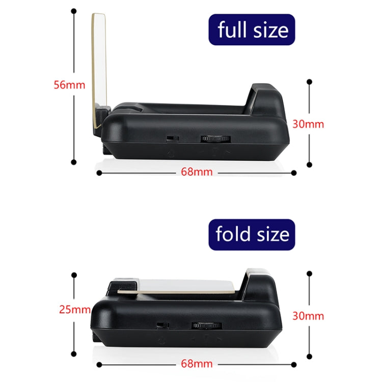 C500 Car HUD Virtual HD Projection Head-up Display, With Adjustable Reflection Board, Speed & RPM & Water Temperature & Oil Consumption & Driving Distance / Time & Voltage Display, Over Speed Alarm, Connect OBD2 Interface(Green) - Head Up Display System by PMC TechLife | Online Shopping South Africa | PMC TechLife | Buy Now Pay Later Mobicred