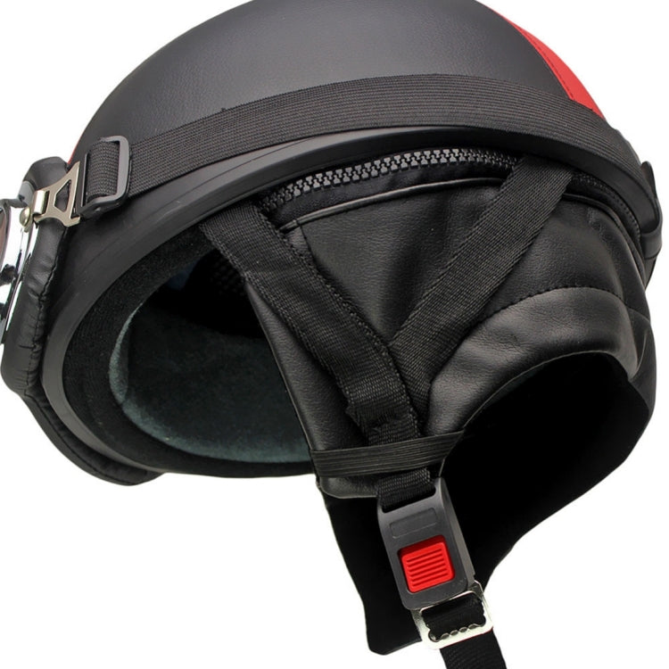 Winter Season Motorcycle Breathable Safty Helmet(Coffee) - Helmets by PMC Jewellery | Online Shopping South Africa | PMC Jewellery | Buy Now Pay Later Mobicred