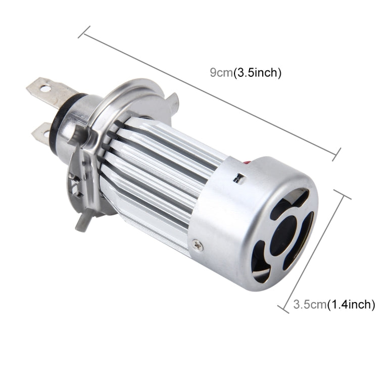 H4 HS1 Motorcycle Headlamps COB Spotlights Electric Car Fog Lights  6000K 20W 2600LM 5000Hours(White Light) - Headlights by PMC TechLife | Online Shopping South Africa | PMC TechLife | Buy Now Pay Later Mobicred