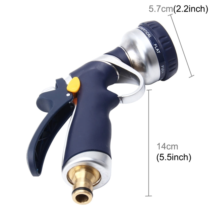 8 Function Garden Water Gun Multi-functional Spray Gun Gardening Spray Gun Watering Guns Adjustable Hose Nozzles 8 Pattern Garden Water Gun - Watering & Irrigation by PMC TechLife | Online Shopping South Africa | PMC TechLife | Buy Now Pay Later Mobicred