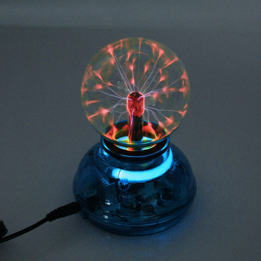 Car Auto Plasma Magic Ball Sphere Lightening Lamp with Hand-Touching Changing Pattern Model(Blue) - Atmosphere lights by PMC Jewellery | Online Shopping South Africa | PMC Jewellery | Buy Now Pay Later Mobicred