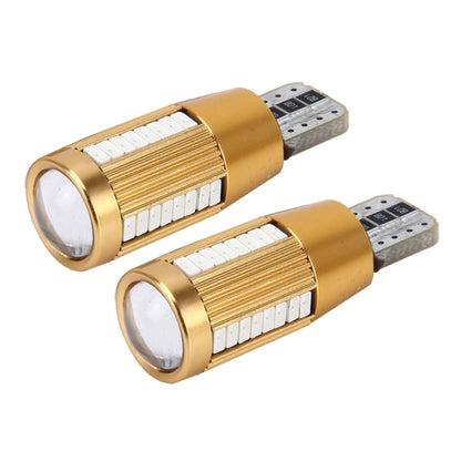 2 PCS T10 2W Constant Current Car Clearance Light with 38 SMD-3014 Lamps, DC 12-16V(Blue Light) - Clearance Lights by PMC Jewellery | Online Shopping South Africa | PMC Jewellery | Buy Now Pay Later Mobicred