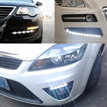 2 PCS 4W 120 LM 6000K DRL Daytime Running Light with 4 SMD-5050 Lamps, DC 12V(White Light) - Running Lights by PMC Jewellery | Online Shopping South Africa | PMC Jewellery | Buy Now Pay Later Mobicred