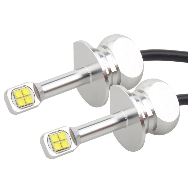 2 PCS  H1 40W 800 LM 6000K 8 LEDs Car Fog Lights, DC 12V(White Light) - Fog / Driving Lights by PMC TechLife | Online Shopping South Africa | PMC TechLife | Buy Now Pay Later Mobicred