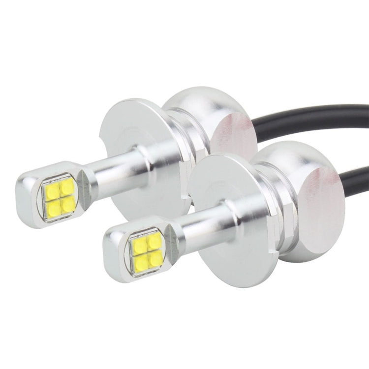 2 PCS  H3 40W 800 LM 6000K 8 LEDs Car Fog Lights, DC 12V(White Light) - Fog / Driving Lights by PMC TechLife | Online Shopping South Africa | PMC TechLife | Buy Now Pay Later Mobicred