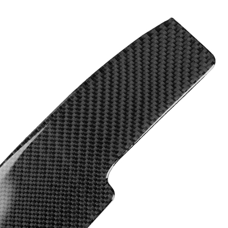 2 PCS Car Carbon Fiber Window Lift Panel Decorative Sticker for Mercedes-Benz W204 C Class 2007-2013, Left Drive - Car Interior Mouldings by PMC Jewellery | Online Shopping South Africa | PMC Jewellery | Buy Now Pay Later Mobicred