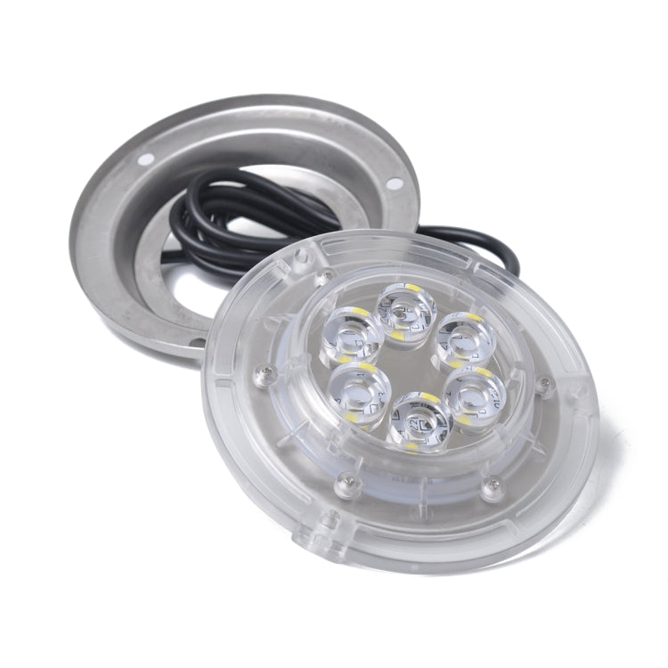 DC 10-30V 12W IP68 316 Stainless 6 LEDs Blue Light Underwater Light Boat High Power Bright for Marine / Yacht - Marine Accessories & Parts by PMC Jewellery | Online Shopping South Africa | PMC Jewellery