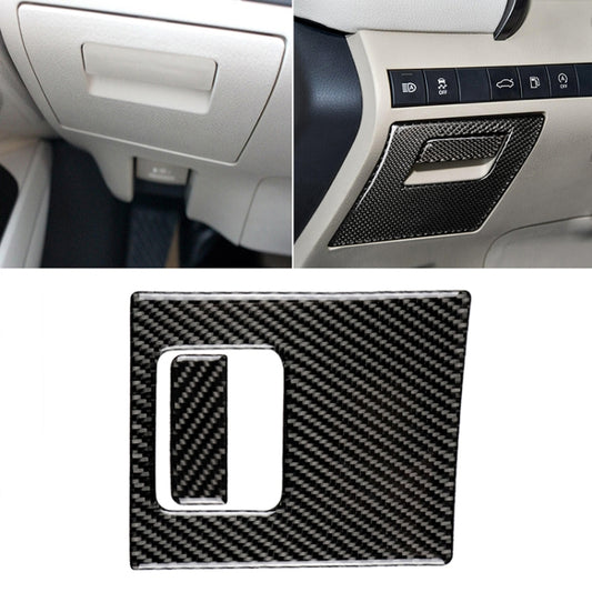 2 in 1 Car Carbon Fiber Main Driving Storage Box Handle Decorative Sticker for Toyota Eighth Generation Camry 2018-2019, Left Drive - Car Interior Mouldings by PMC Jewellery | Online Shopping South Africa | PMC Jewellery | Buy Now Pay Later Mobicred