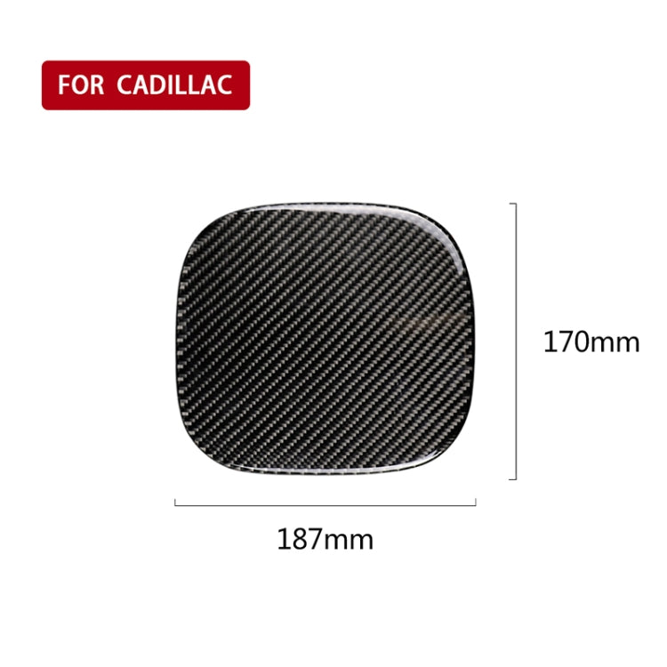 Car Carbon Fiber Fuel Tank Cap Decorative Sticker for Cadillac XT5 2016-2017 - Car Interior Mouldings by PMC Jewellery | Online Shopping South Africa | PMC Jewellery | Buy Now Pay Later Mobicred