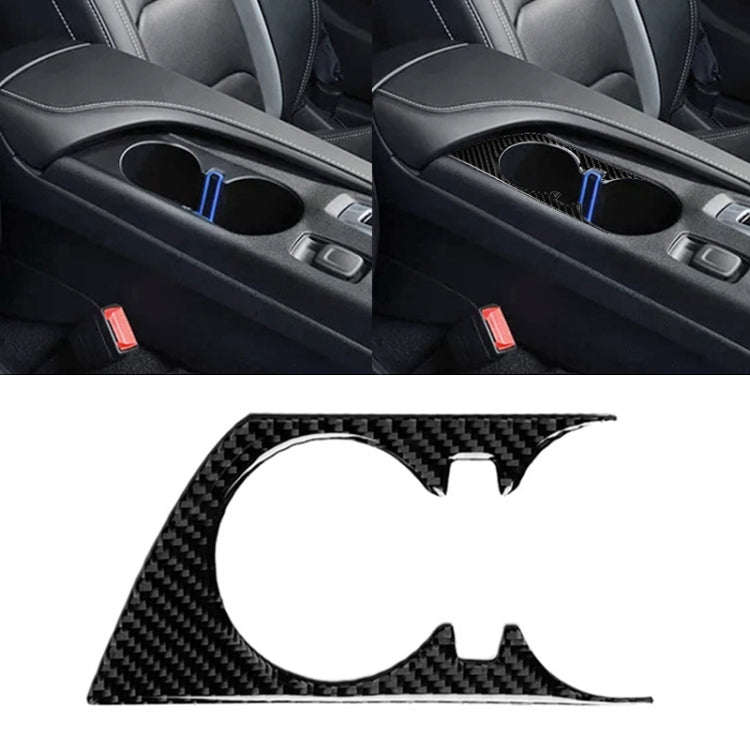 Car Carbon Fiber Water Cup Holder Decorative Sticker for Chevrolet Camaro 2017-2019 - Car Interior Mouldings by PMC Jewellery | Online Shopping South Africa | PMC Jewellery | Buy Now Pay Later Mobicred