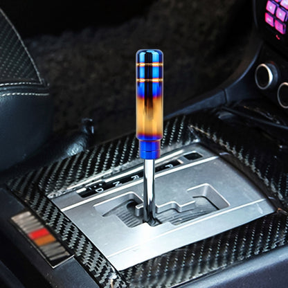 Universal Flame Colorful Long Strip Shape Car Gear Shift Knob Modified Shifter Lever Knob, Length: 13cm - Shift Knob by PMC Jewellery | Online Shopping South Africa | PMC Jewellery | Buy Now Pay Later Mobicred