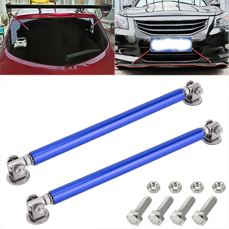 2 PCS Car Modification Adhesive Surrounded Rod Lever Front and Rear Bars Fixed Front Lip Back Shovel, Length: 15cm(Blue) - Trunk & Bumper Accessories by PMC Jewellery | Online Shopping South Africa | PMC Jewellery | Buy Now Pay Later Mobicred