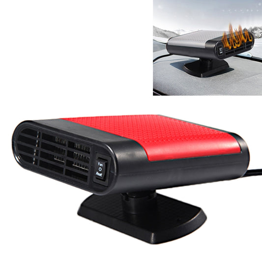 Car Heater Hot Cool Fan Windscreen Window Demister Defroster DC 12V, Ordinary Version (Red) - Heating & Fans by PMC Jewellery | Online Shopping South Africa | PMC Jewellery | Buy Now Pay Later Mobicred