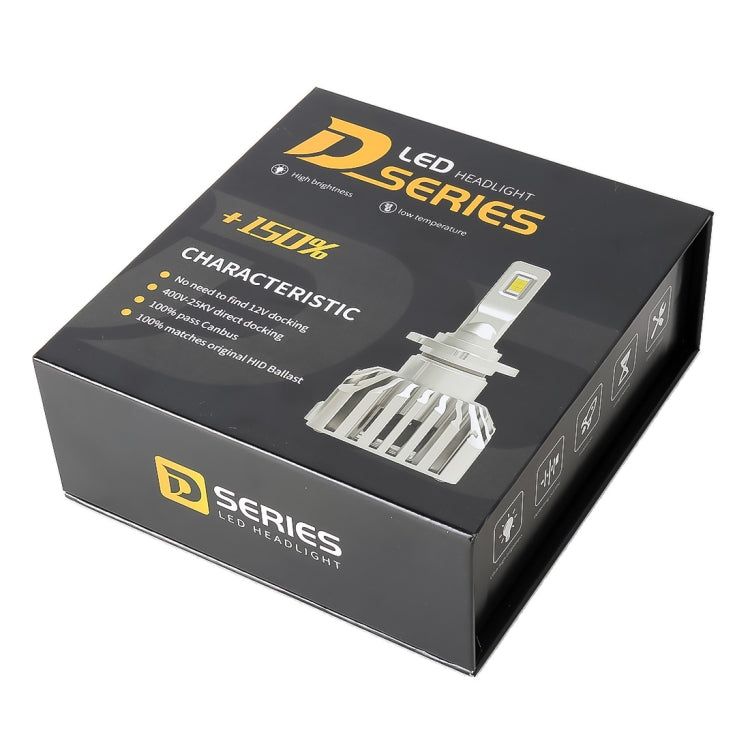2 PCS DC12V / 35W / 5500K / 4000LM Car ED Headlight Lamps SMD-3570 Lamps for D1S - LED Headlamps by PMC TechLife | Online Shopping South Africa | PMC TechLife | Buy Now Pay Later Mobicred