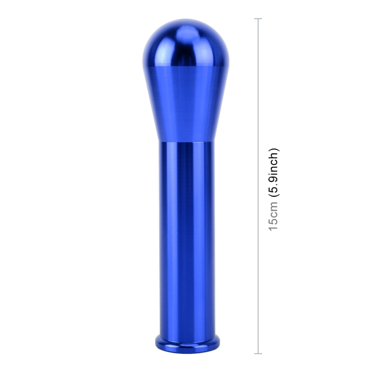 Universal Car Iron Pillar Gear Head Gear Shift Knob (Blue) - Shift Knob by PMC Jewellery | Online Shopping South Africa | PMC Jewellery | Buy Now Pay Later Mobicred