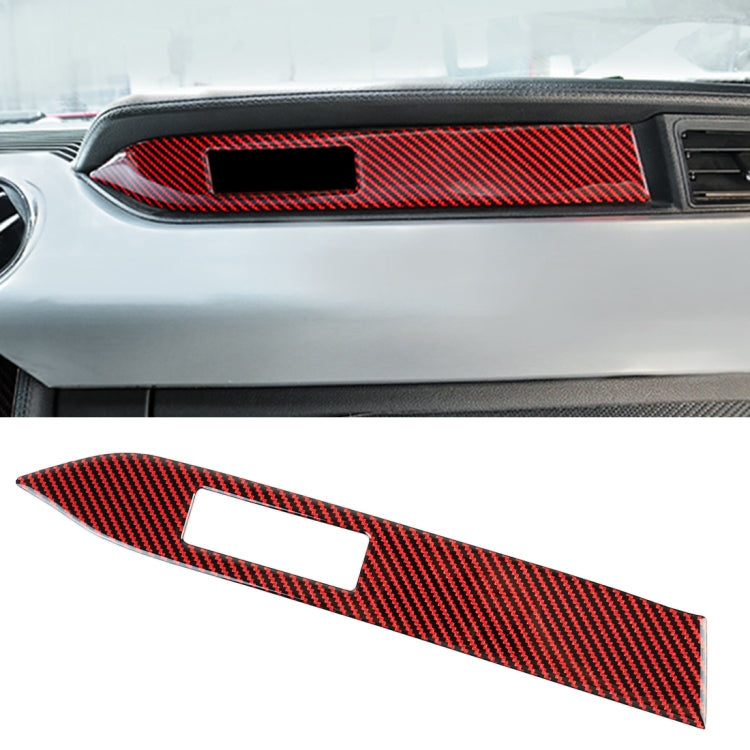 Car Carbon Fiber Vice Driving Seat Nameplate Decorative Sticker for Ford Mustang 2015-2020, Left-hand Drive - Car Interior Mouldings by PMC TechLife | Online Shopping South Africa | PMC TechLife | Buy Now Pay Later Mobicred