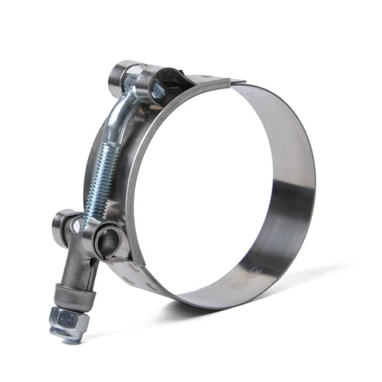 4 PCS Stainless Steel T-Bolt Hose Clamps Pipe Clip Fuel Line Clip, Size: 57-65mm - Booster Cable & Clip by PMC TechLife | Online Shopping South Africa | PMC TechLife | Buy Now Pay Later Mobicred