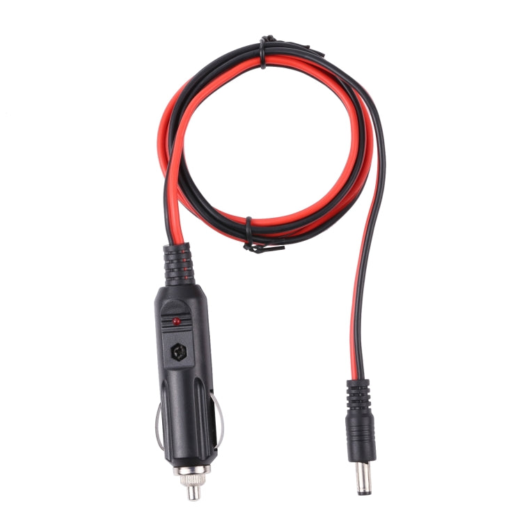 12V/24V 5.5x2.1mm DC Power Supply Adapter Plug Coiled Cable Car Charger, Length: 1m - Cigar Socket by PMC TechLife | Online Shopping South Africa | PMC TechLife | Buy Now Pay Later Mobicred