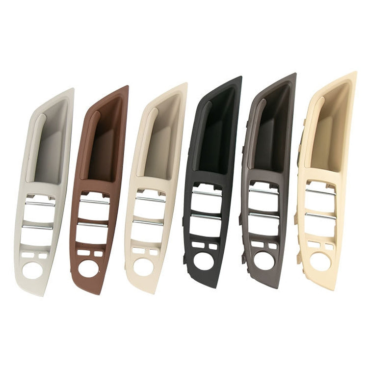 Car Standard Version Inside Doors Handle Pull Trim Cover 5141 7225 873 for BMW F10 F18, Left Driving (Dark Coffee) - Door Handles by PMC TechLife | Online Shopping South Africa | PMC TechLife | Buy Now Pay Later Mobicred