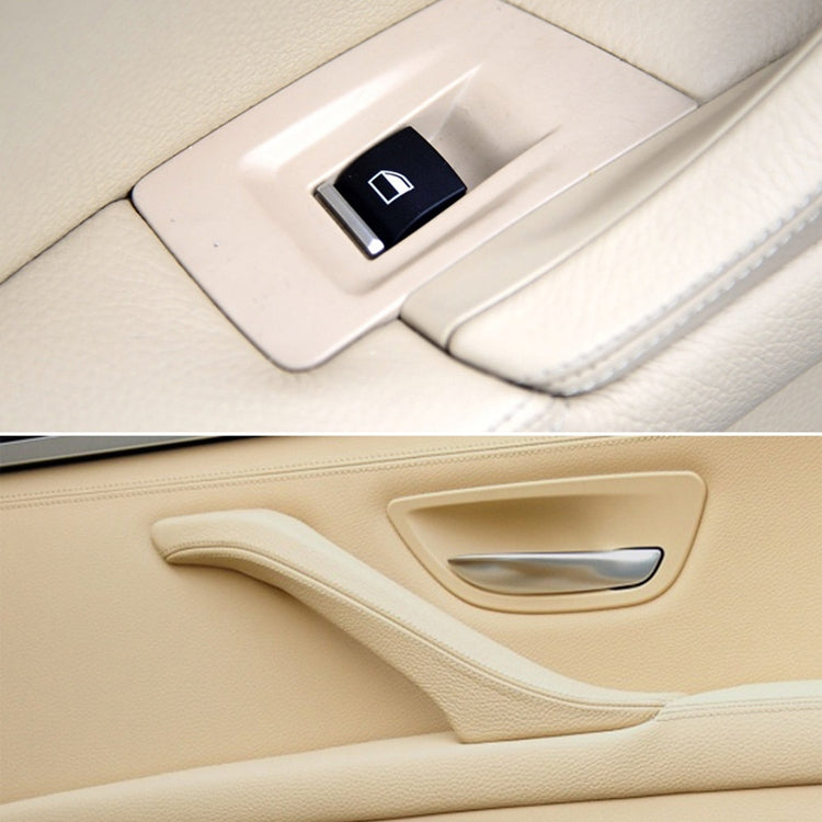 Car Standard Version Inside Doors Handle Pull Trim Cover 5141 7225 873 for BMW F10 F18, Left Driving (Wine Red) - Door Handles by PMC TechLife | Online Shopping South Africa | PMC TechLife | Buy Now Pay Later Mobicred