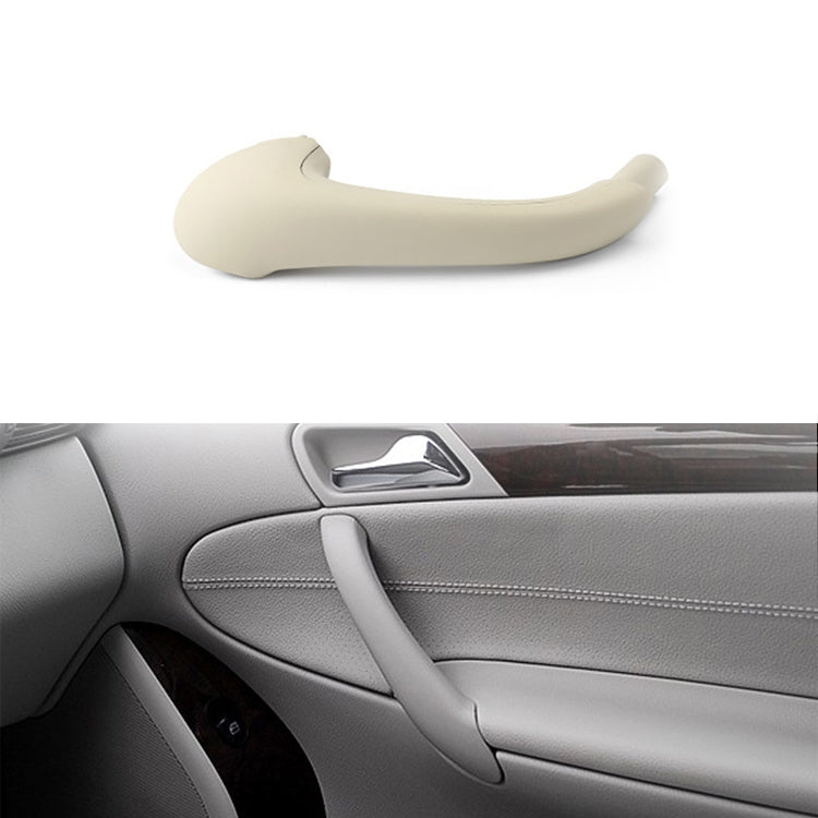 Car Front Right Inside Doors Handle Pull Trim Cover for Mercedes-Benz C-class W203 -2007, Left Driving (Beige) - Door Handles by PMC Jewellery | Online Shopping South Africa | PMC Jewellery | Buy Now Pay Later Mobicred