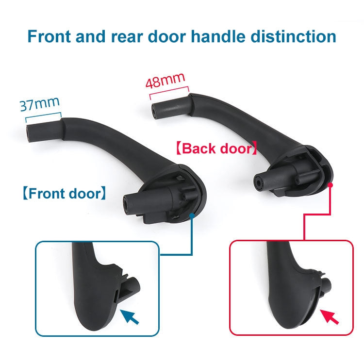 Car Front Left Inside Doors Handle Pull Trim Cover for Mercedes-Benz C-class W203 -2007, Left and Right Driving(Beige) - free shipping - PMC TechLife - Order now!