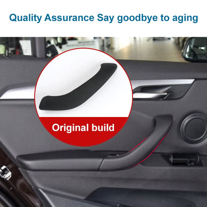 Car Left Side Inside Doors Handle Pull Trim Cover 51417417513 for BMW X1 2016-, Left Driving (Coffee) - Door Handles by PMC Jewellery | Online Shopping South Africa | PMC Jewellery | Buy Now Pay Later Mobicred