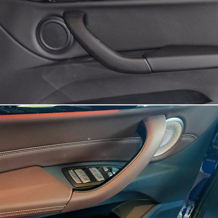 Car Left Side Inside Doors Handle Pull Trim Cover 51417417513 for BMW X1 2016-, Left Driving (Coffee) - Door Handles by PMC Jewellery | Online Shopping South Africa | PMC Jewellery | Buy Now Pay Later Mobicred