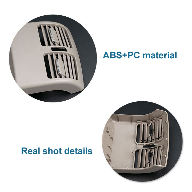 Car Rear Air Conditioner Air Outlet Panel for Mercedes-Benz W204 2007-2014, Left Driving (Beige) - free shipping - PMC TechLife - Order now!