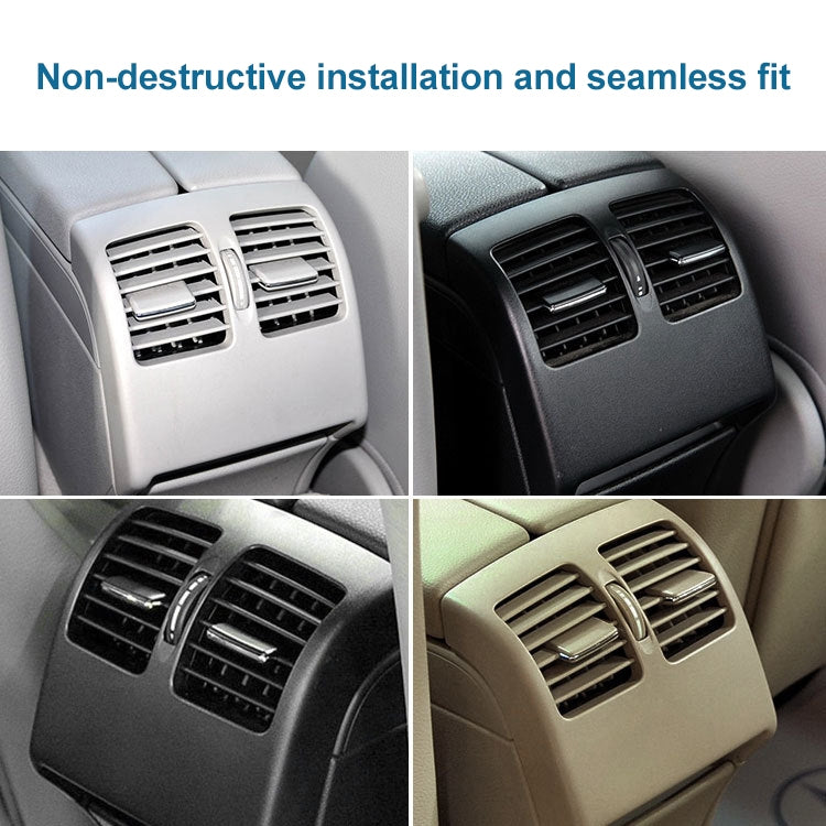 Car Rear Air Conditioner Air Outlet Panel for Mercedes-Benz W204 2007-2014, Left Driving (Beige) - free shipping - PMC TechLife - Order now!