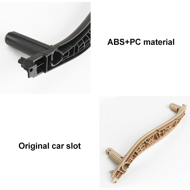 Car Right Side Inside Doors Handle Pull Trim Cover for BMW X5 / X6, Left Driving (Dark Coffee) - Door Handles by PMC TechLife | Online Shopping South Africa | PMC TechLife | Buy Now Pay Later Mobicred