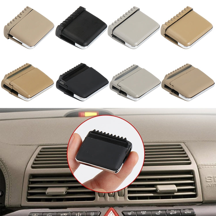 Car Left and Right Side Air Conditioning Exhaust Switch Paddle for Mercedes-Benz S Class W220 1998-2005, Left Driving (Khaki) - free shipping - PMC TechLife - Order now!