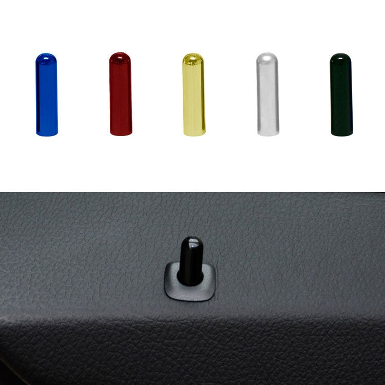 4 in 1 Car Door Latch Pin Door Screw Knob Cap Cover Trim for BMW F10, Left Driving (Gold) - Others by PMC TechLife | Online Shopping South Africa | PMC TechLife | Buy Now Pay Later Mobicred
