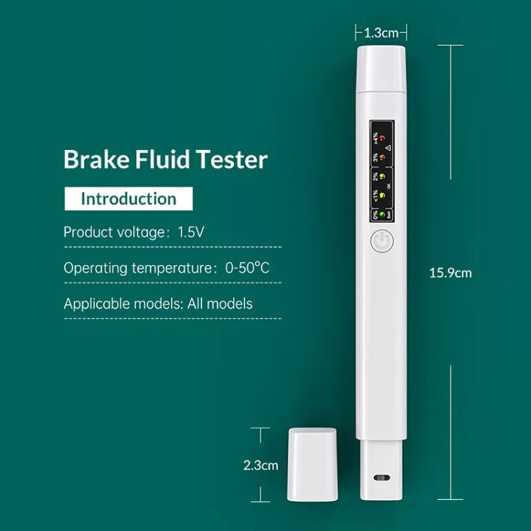 VDIAGTOOL028 Car Brake Fluid Test Pen - Electronic Test by PMC Jewellery | Online Shopping South Africa | PMC Jewellery | Buy Now Pay Later Mobicred